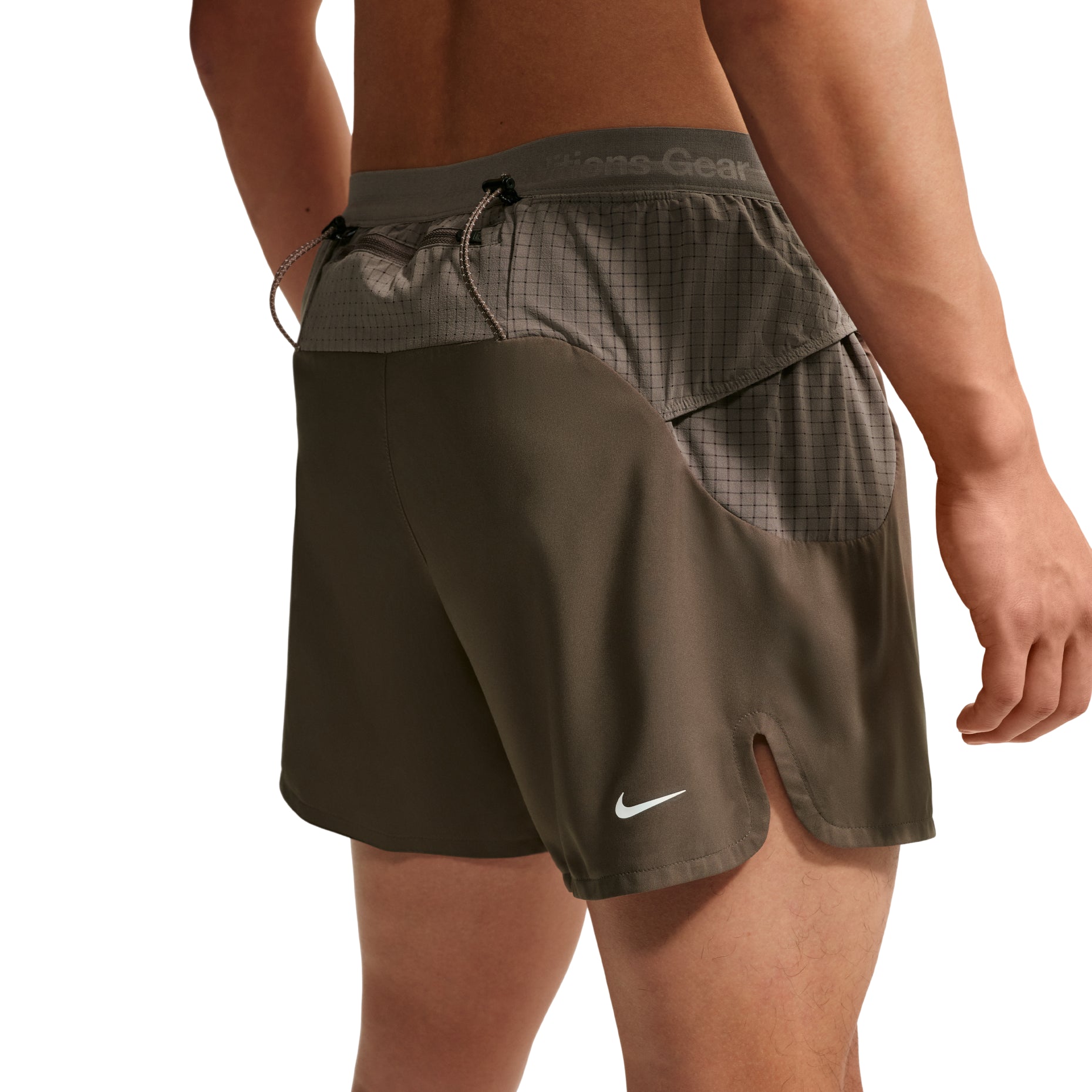 Nike ACG Second Sunrise Dri-FIT ADV 5-Inch Brieflined Shorts 'Ironstone Cave Stone Summit White' IO9676-004