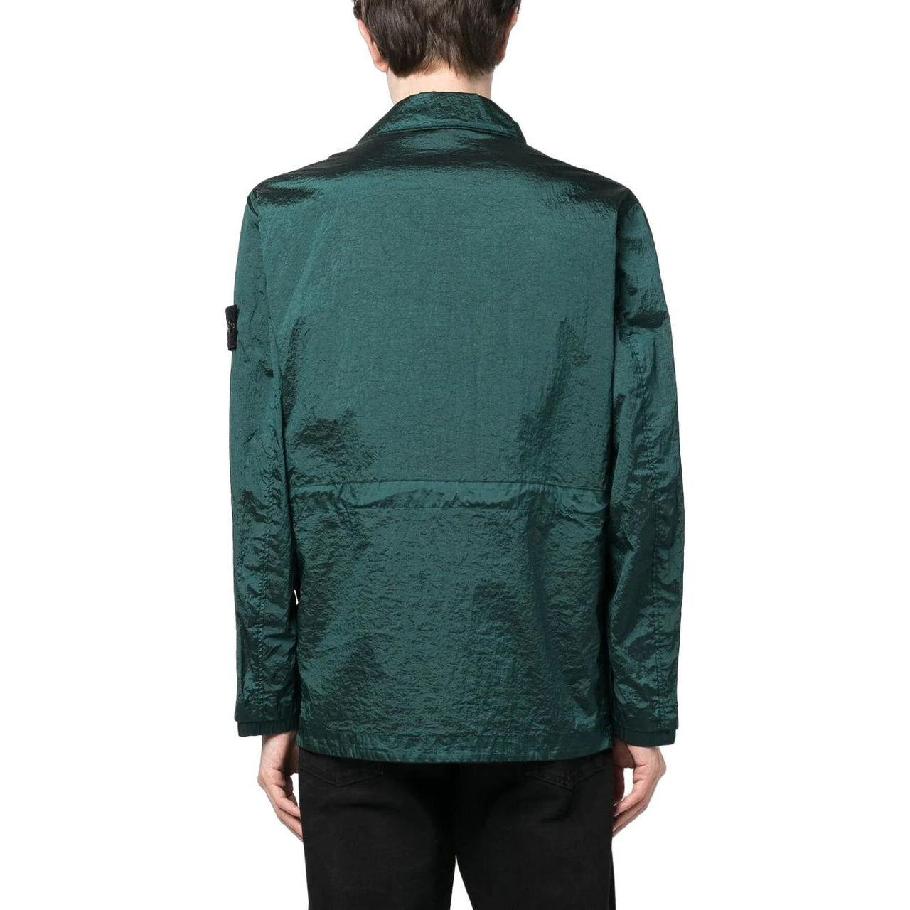 STONE ISLAND Giubbotto Shirt Jacket 'Bottle Green' 781541620-V0053
