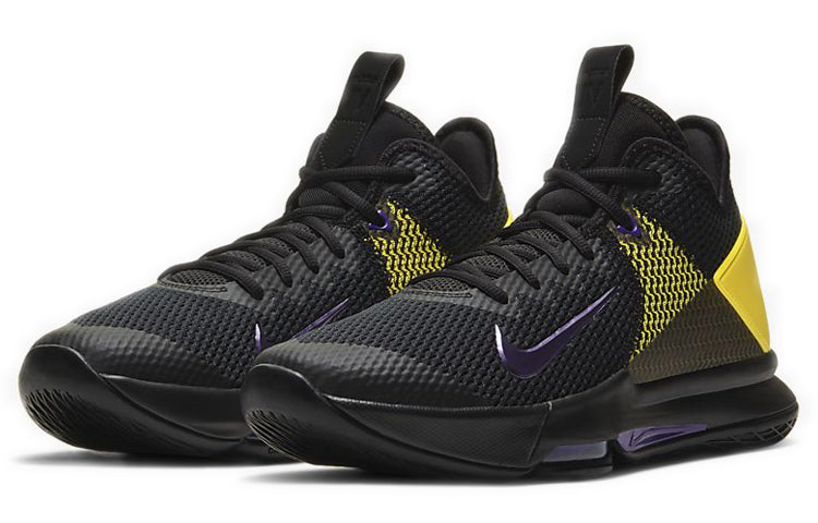 Nike LeBron Witness 4 'Black Opti Yellow' BV7427-004