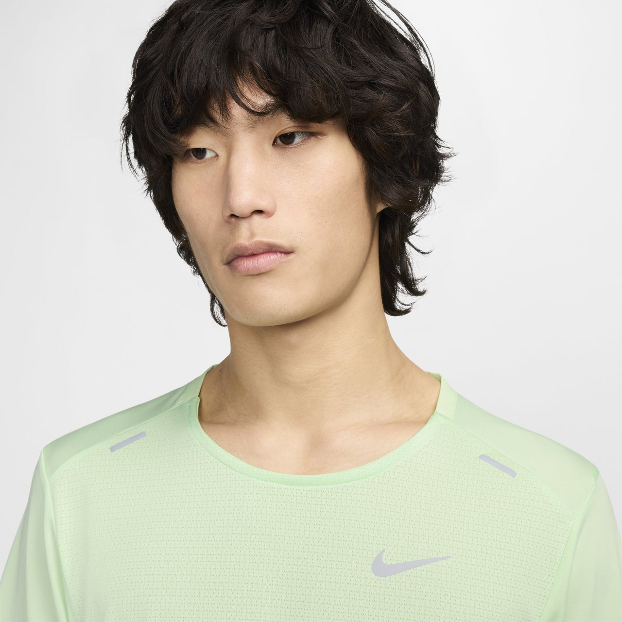 Nike Dri-FIT Rise 365 Running T-Shirt Asia Sizing 'Light Green' CZ9185-376