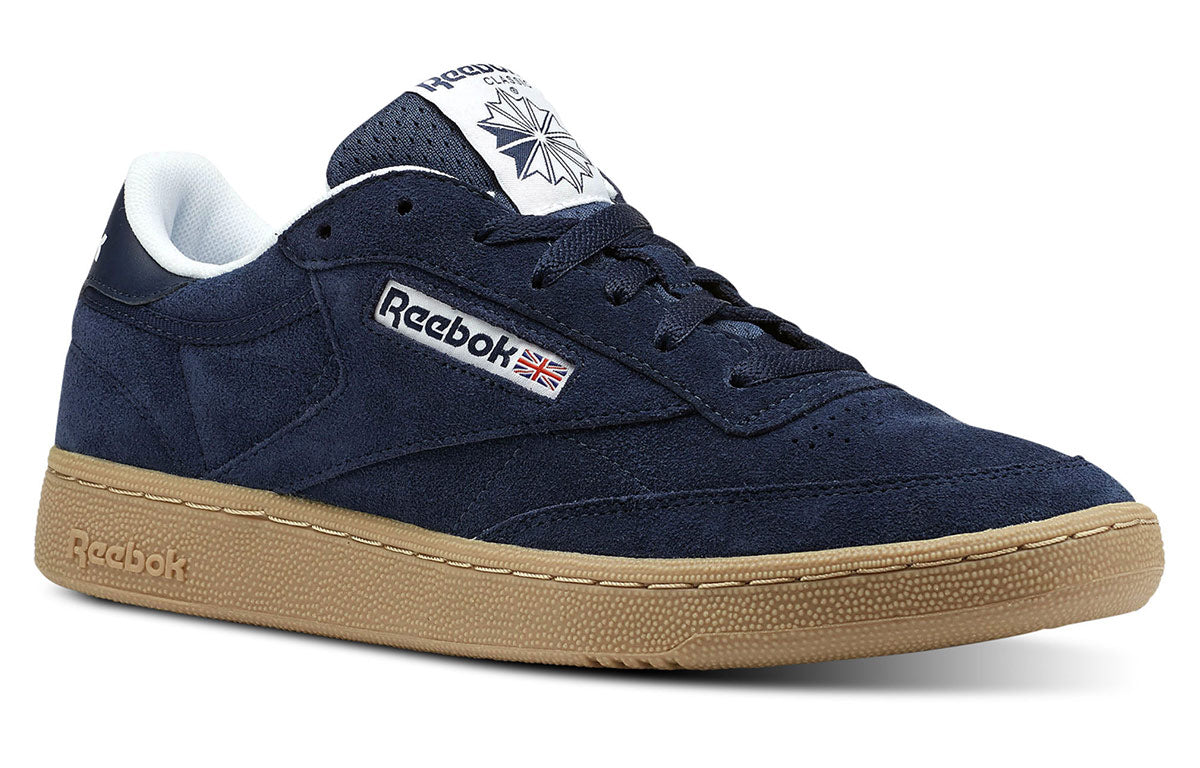 Reebok Club C 85 Mu Navy Blue Skateboarding Shoes CN3386