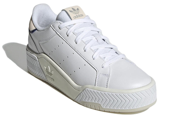 (WMNS) adidas Originals Court Tourino Bold 'White Orange' GY4427