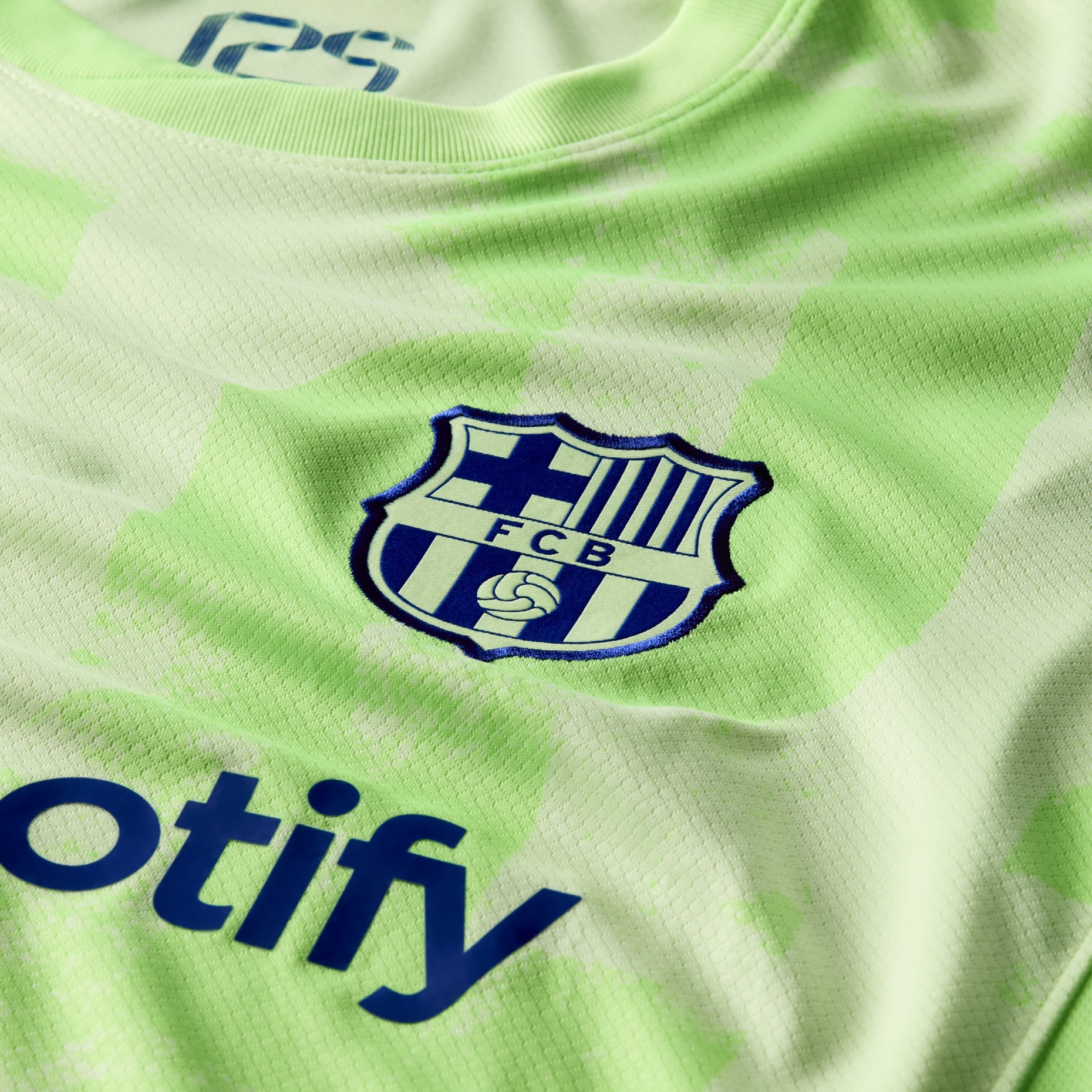 Nike Dri-FIT FC Barcelona 2024/25 Stadium Third Football Jersey 'Barely Volt' FQ2022-702