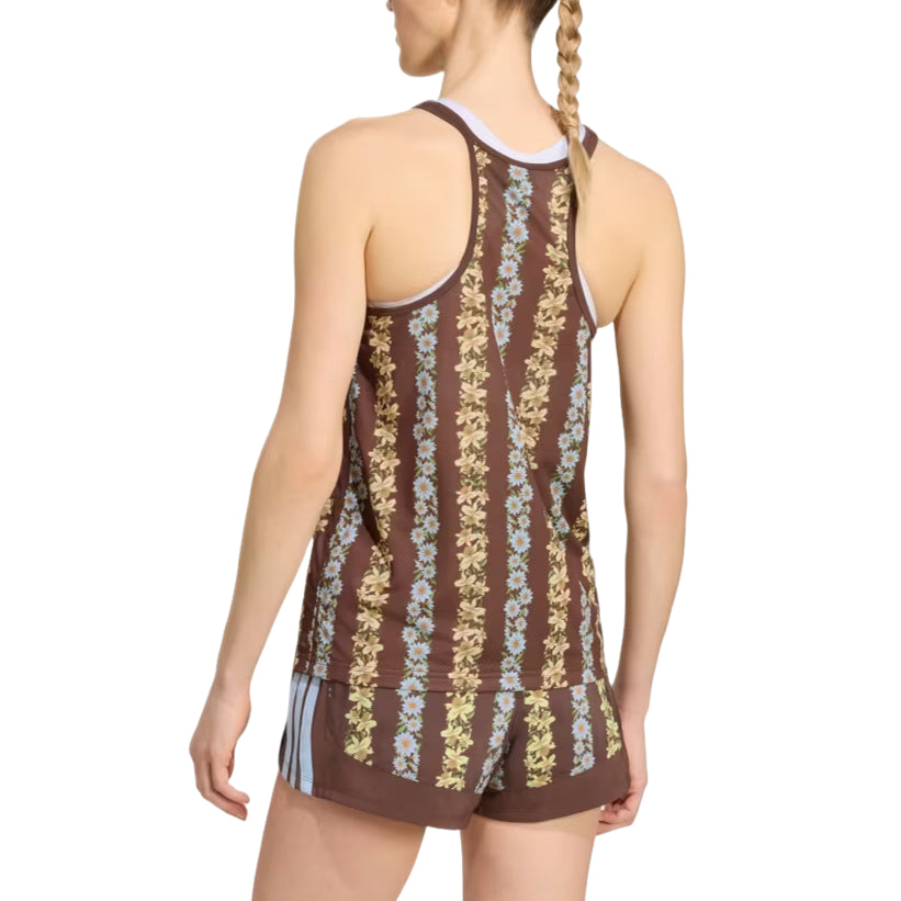 (WMNS) adidas x Farm Rio Training Tank Top Asia Sizing 'Auburn Clear Sky Multicolor' KU2067