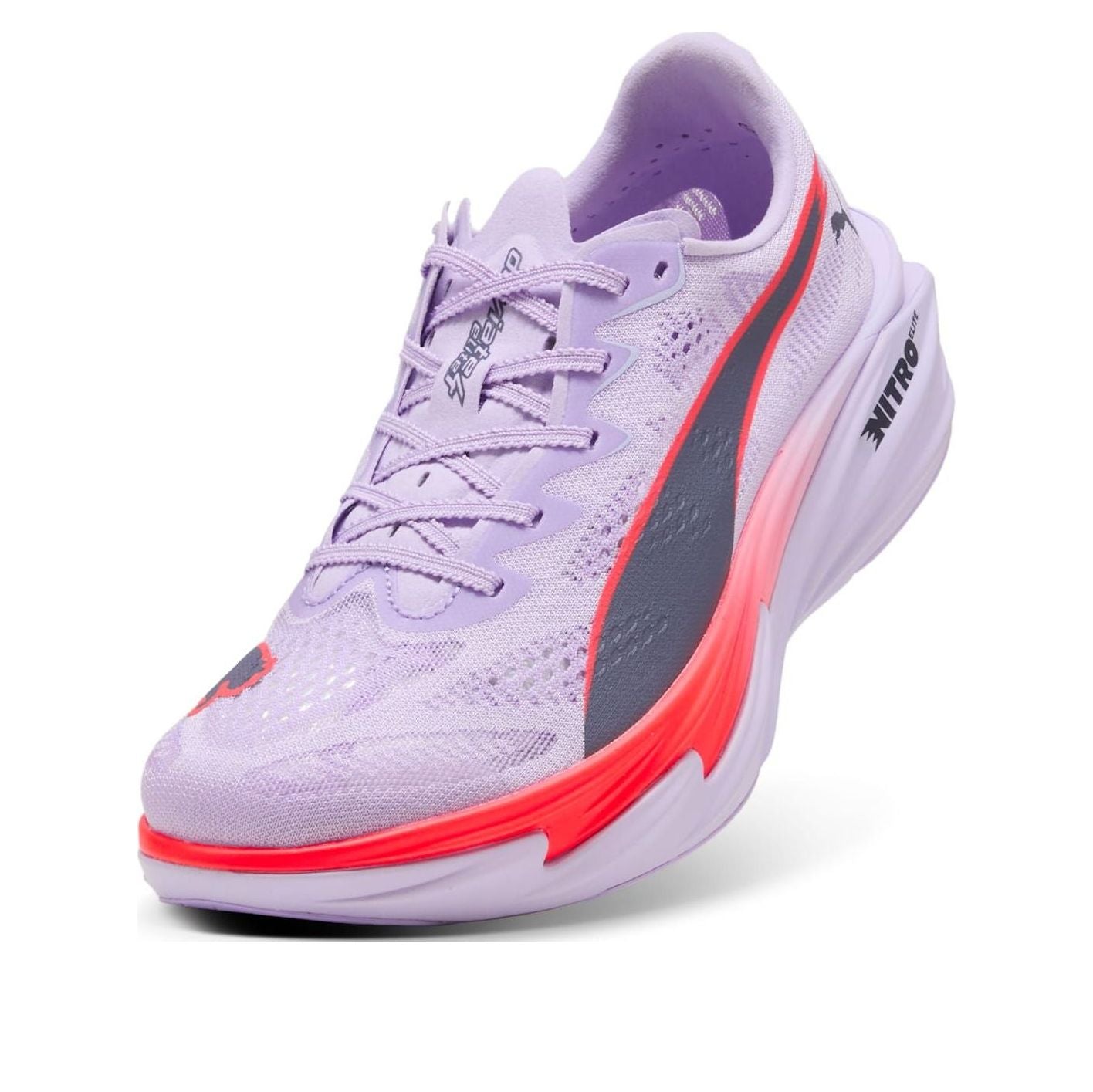 (WMNS) PUMA Deviate Nitro Elite 4 'Light Lavender Ultra Red' 312128-08