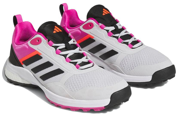 (WMNS) adidas Zoysia Spikeless Golf Shoes 'Dash Grey Black Lucid Fuchsia' HP2156