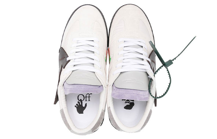 Off-White New Vulcanized Low 'White Black' OMIA232S22LEA0010110