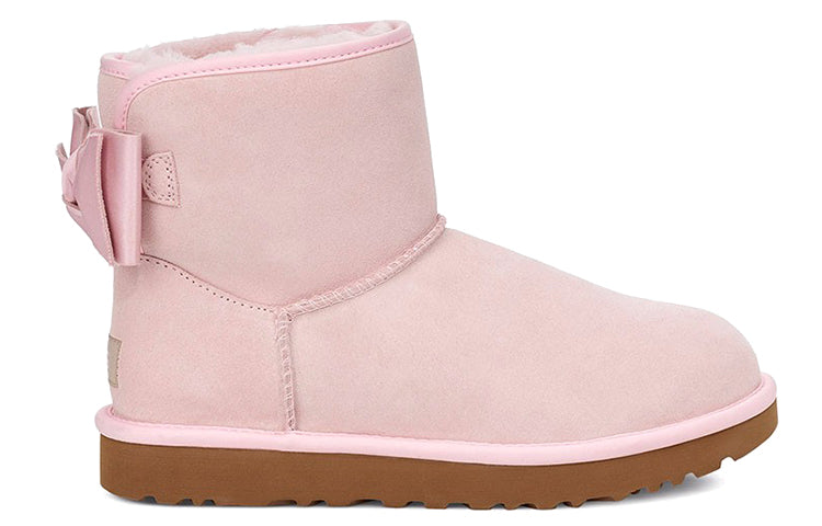 (WMNS) UGG Satin Bow Mini 'Pink' 1098081-SLPN