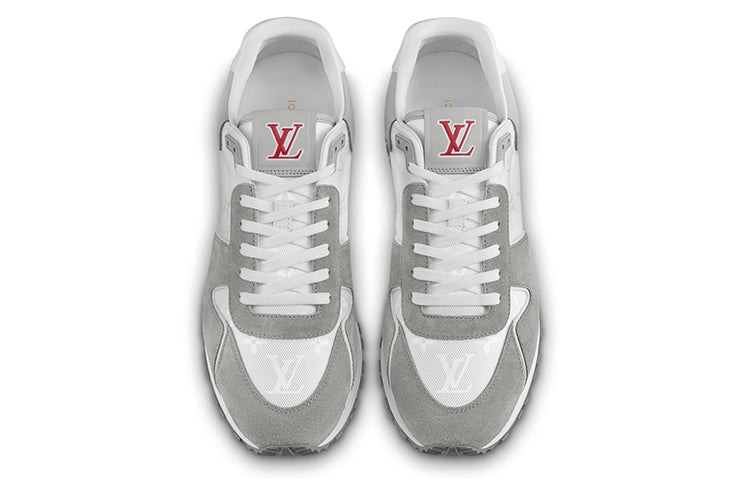 LOUIS VUITTON Run Away Sneakers 'White Grey' 1ABMFN