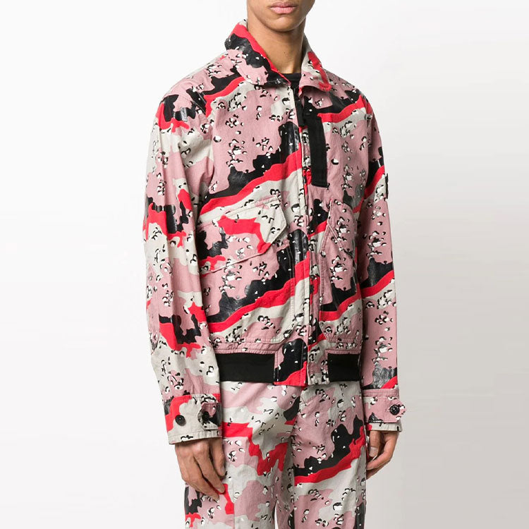 STONE ISLAND 3C+PU Desert Camo Pocket Jacket 'Plaster' 7215445E3-V0097