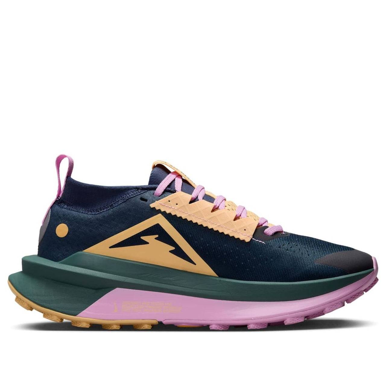 (WMNS) Nike ZoomX Zegama 2 'Navy Celestial Gold Vintage Green' FD5191-401