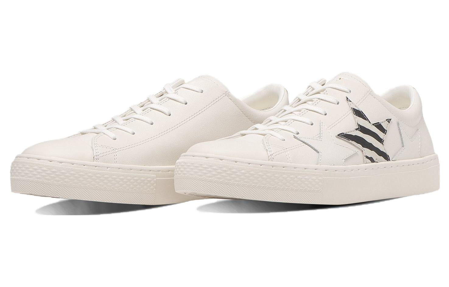 Converse All Star Coupe Epais Tristar Am Ox 'White Zebra' 38001300