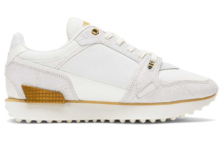 (WMNS) PUMA Mile Rider 'Metallic - White Snakeskin' 375556-01