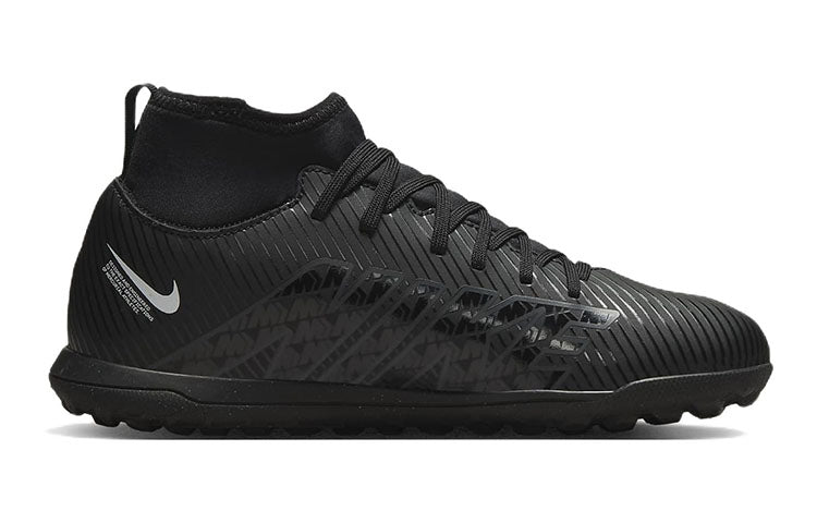 (GS) Nike Mercurial Superfly 9 Club TF 'Black Dark Smoke Grey' DJ5954-001