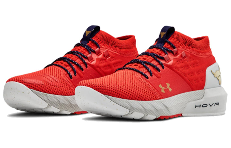 (WMNS) Under Armour Project Rock 2 'Blood Orange' 3022398-604