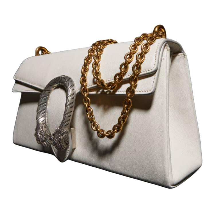 (WMNS) Gucci Dionysus Medium Shoulder Bag 'White' 874735-AAGD5-9214
