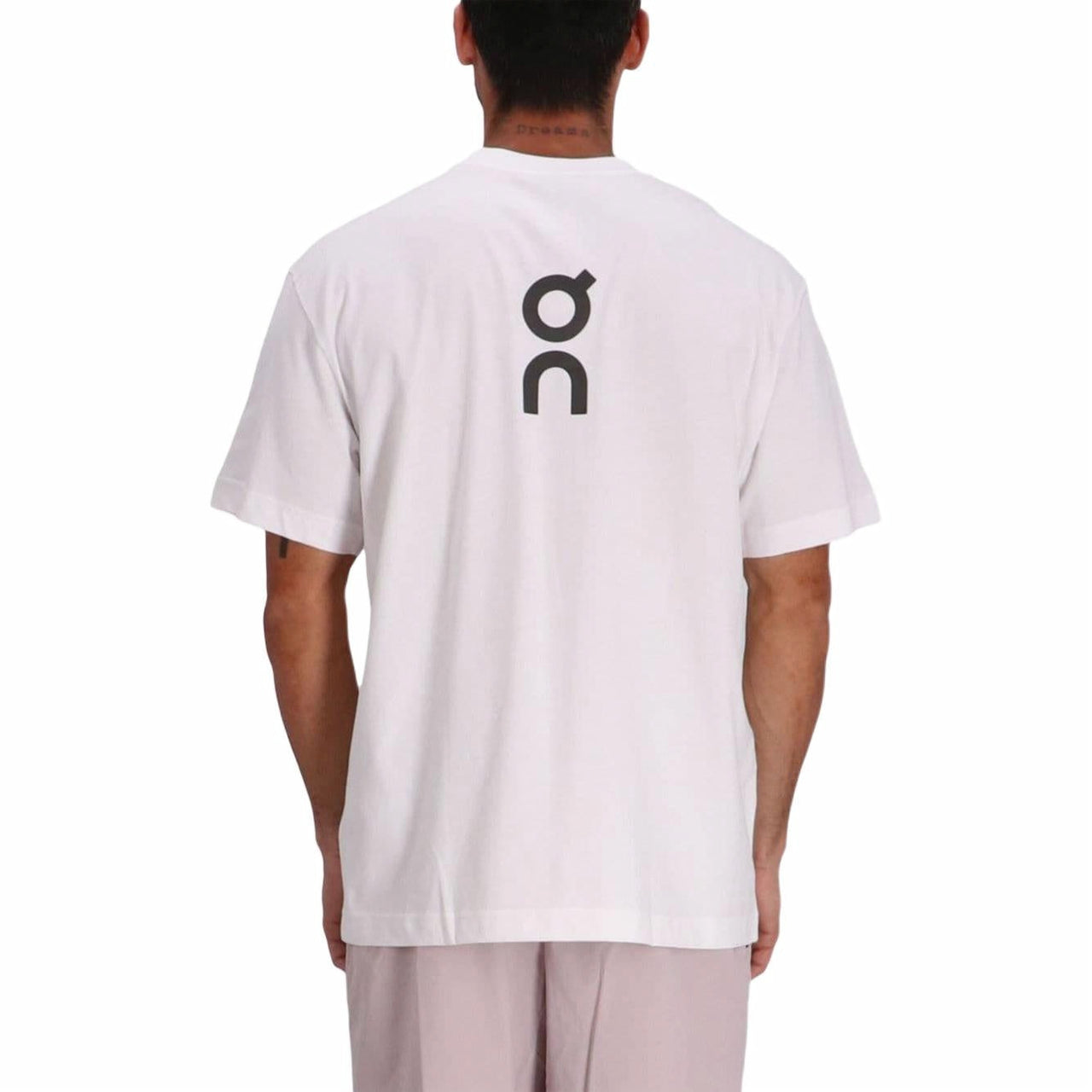 On Running Club T-Shirt 'White Black' 1ME10050069
