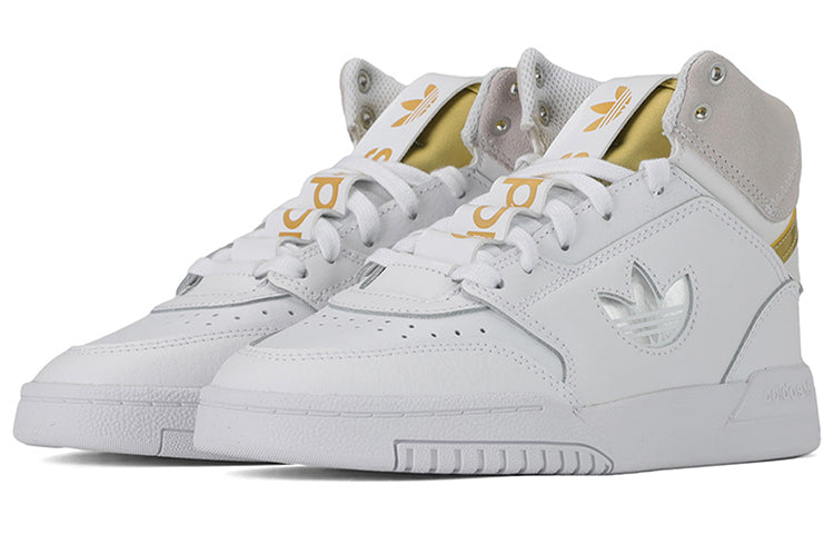 (WMNS) adidas originals Drop Step Xlt White/Yellow FX9811