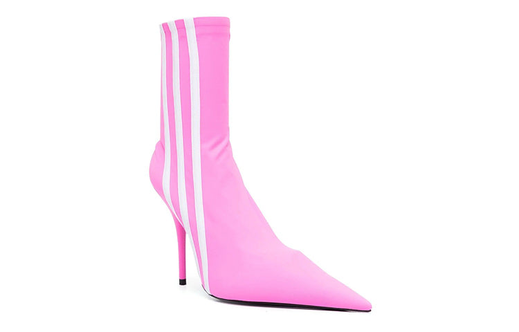 (WMNS) Balenciaga x adidas originals Knife 110mm Booties 'Pink' 724073W2ES15090