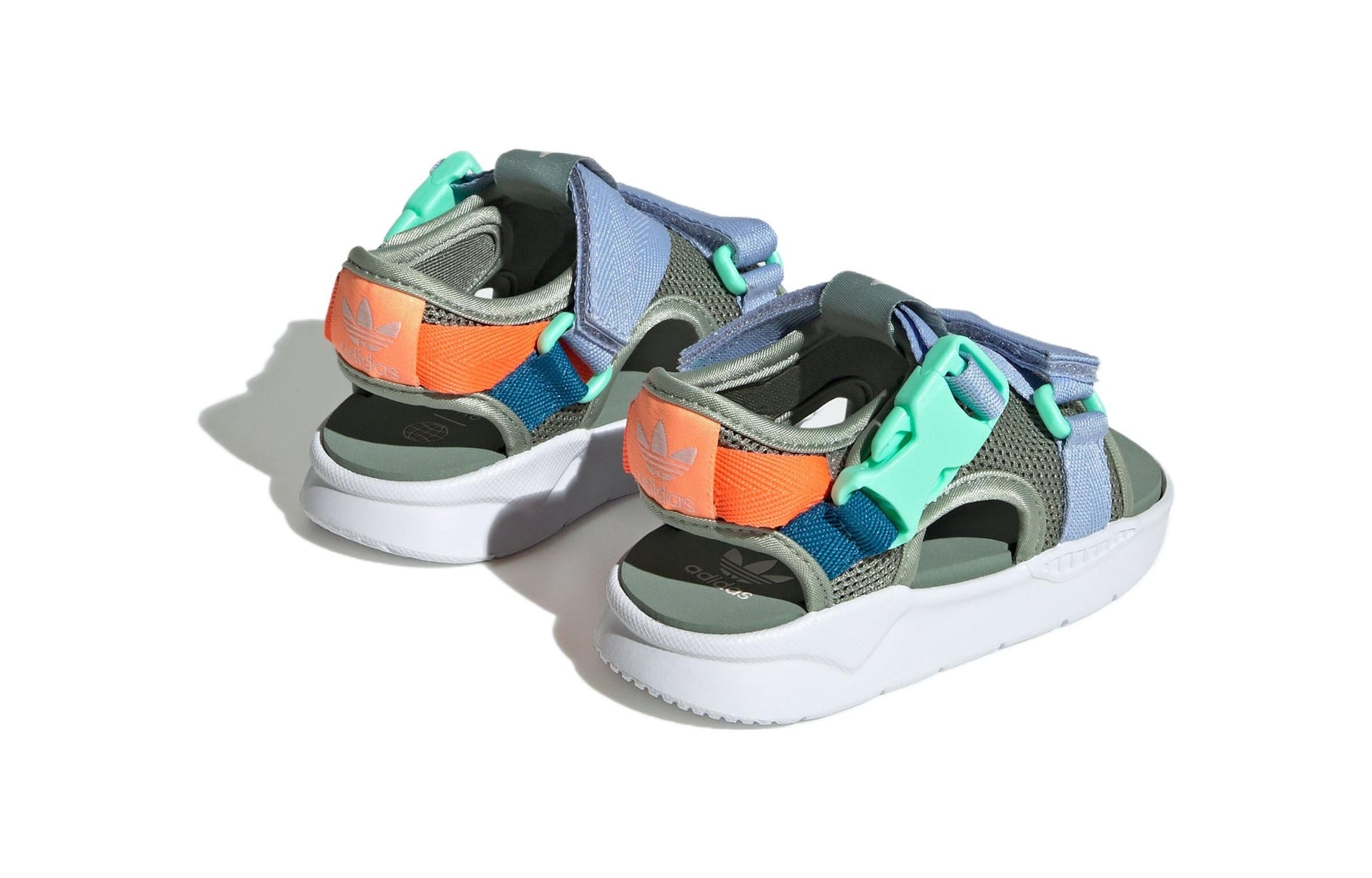 (TD) adidas originals 360 3.0 Sandals 'Silver Green' GW2154