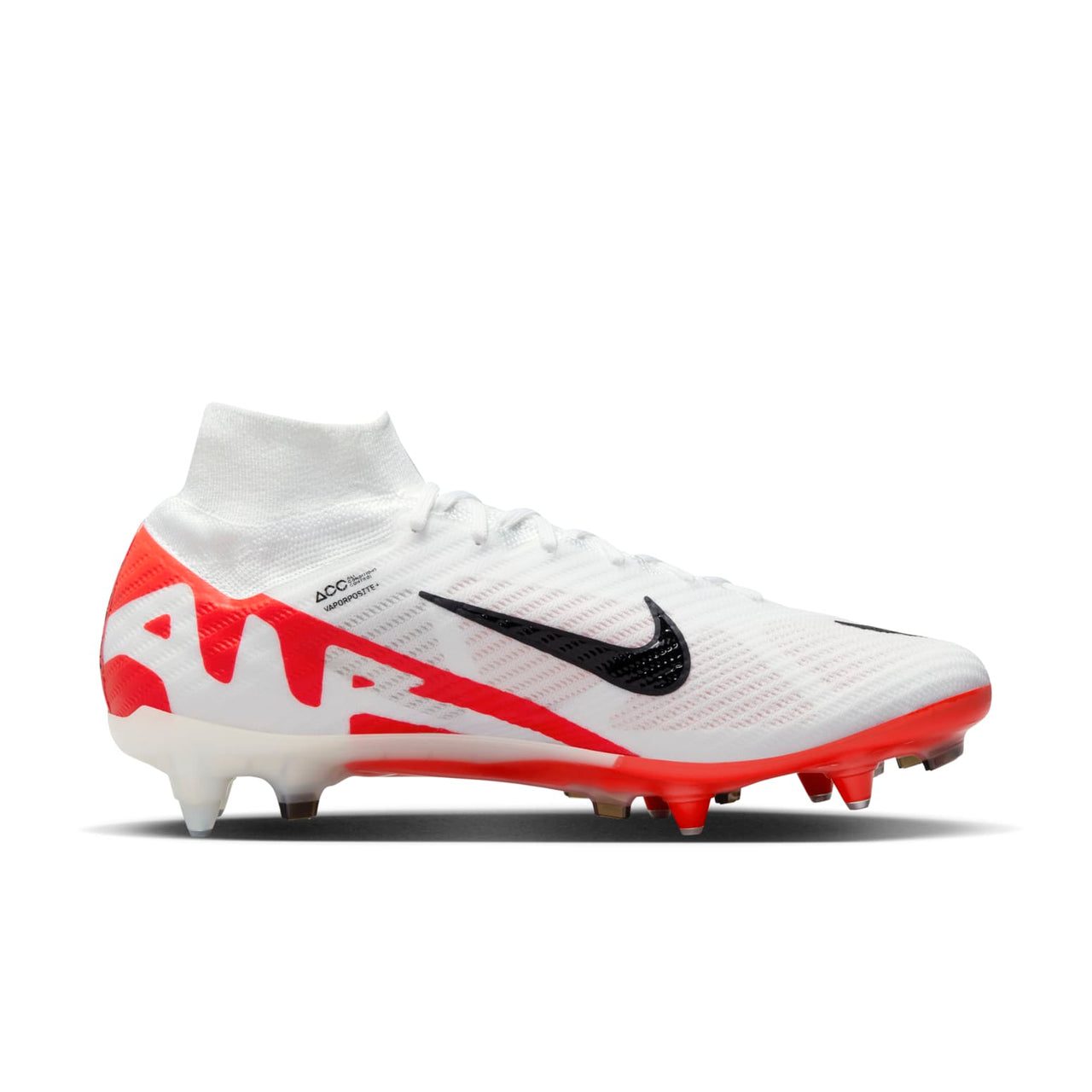 Nike Zoom Mercurial Superfly 9 Elite SG Pro AC 'White Red' DJ5166-600