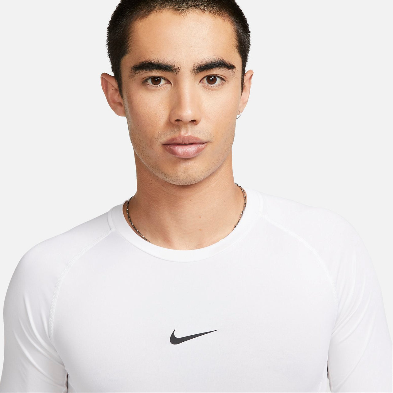 Nike Pro Dri-FIT Tight Long-Sleeve Fitness Top 'White' FB7920-100