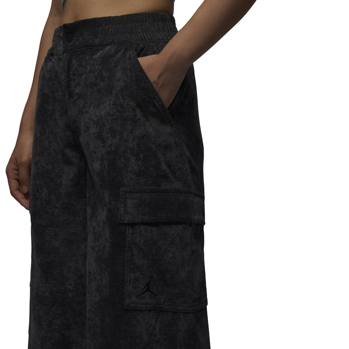 (WMNS) Air Jordan Chicago Corduroy Pants 'Black' FD8210-010