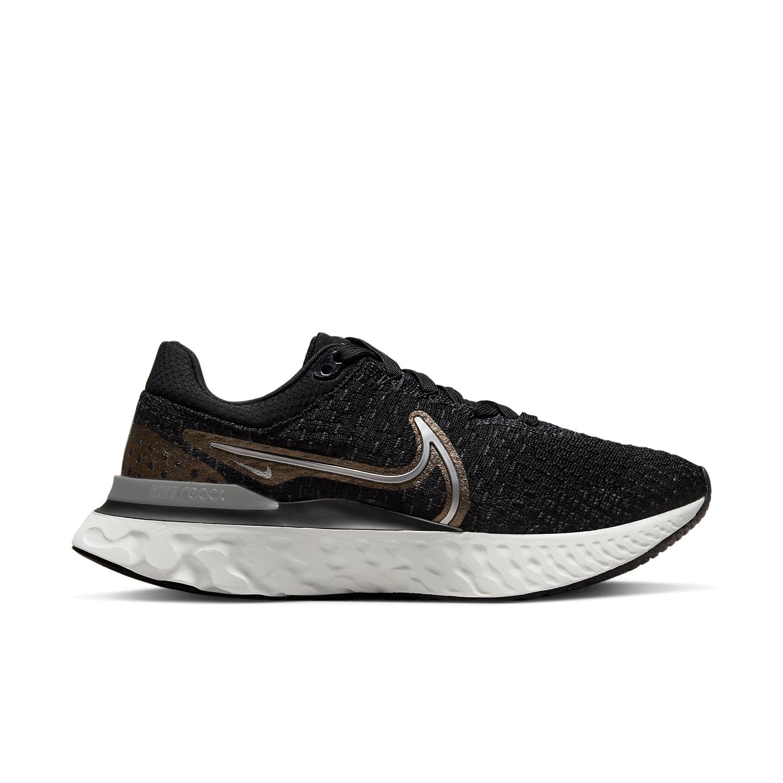 (WMNS) Nike React Infinity Run Flyknit 3 'Black Metallic Copper' DD3024-009