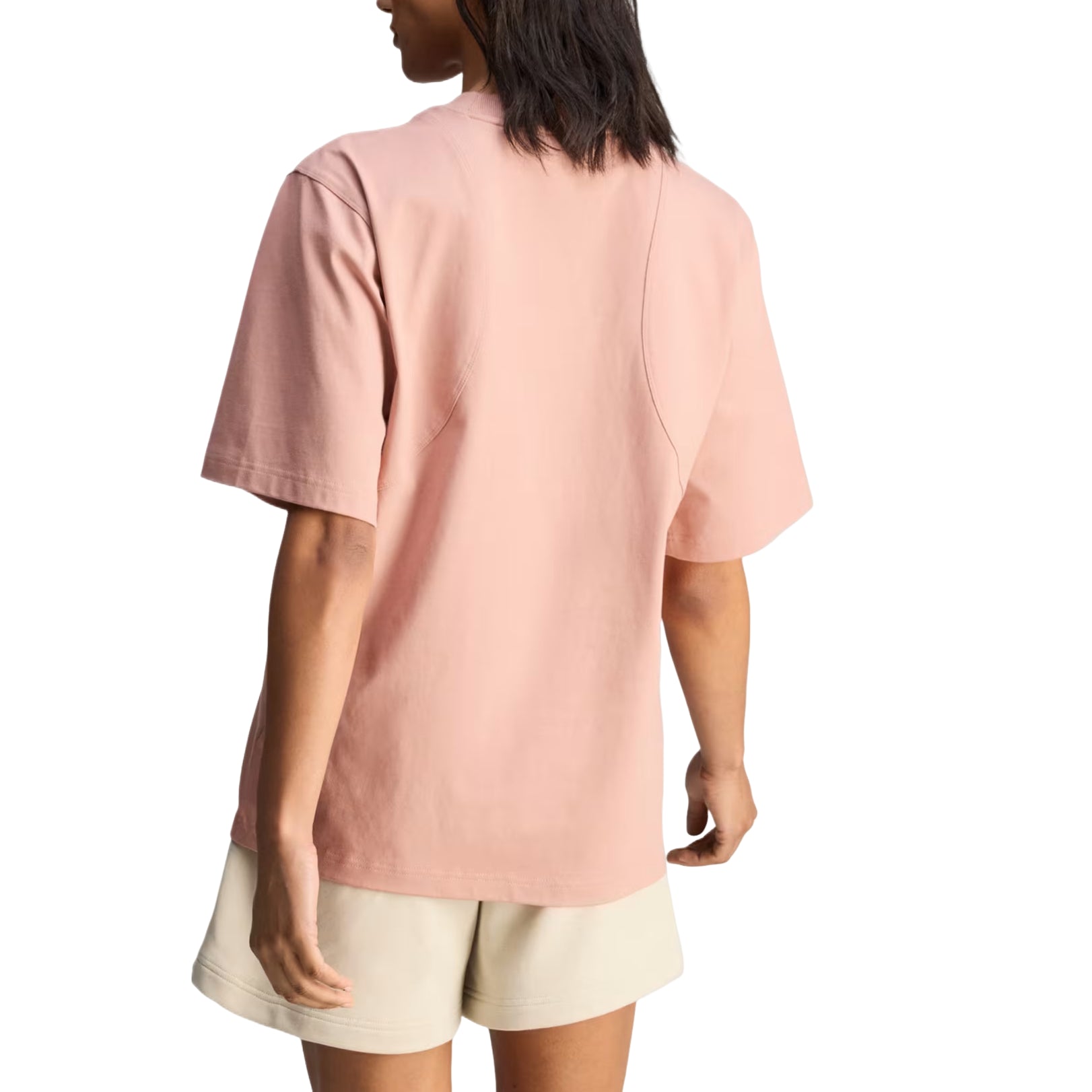 (WMNS) adidas x Stella McCartney Loose T-Shirt Asia Sizing 'Brown Mauve' JZ0696