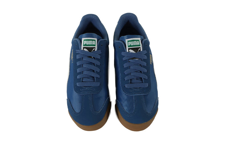 PUMA Roma Basic Low-Top Sneakers K Blue/Green 359841-17