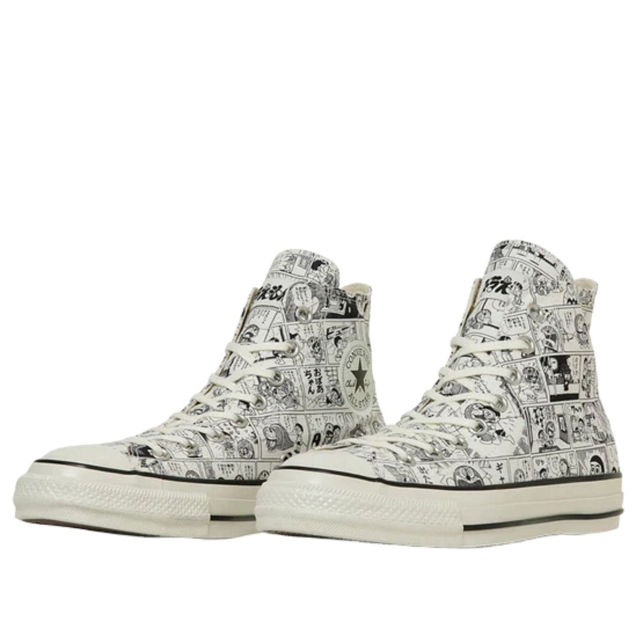 Converse x Doraemon Chuck Taylor All Star Aged CP Hi 'Black White' 31314980