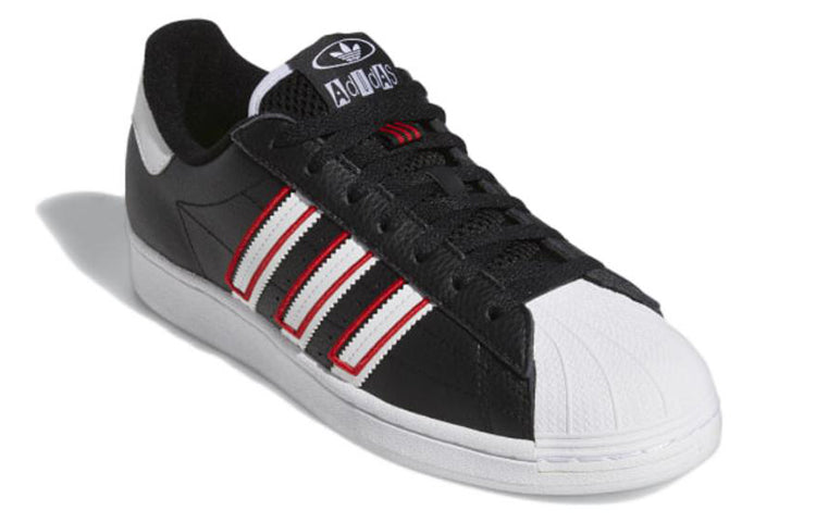 adidas Superstar 'Black White Vivid Red' GY0998