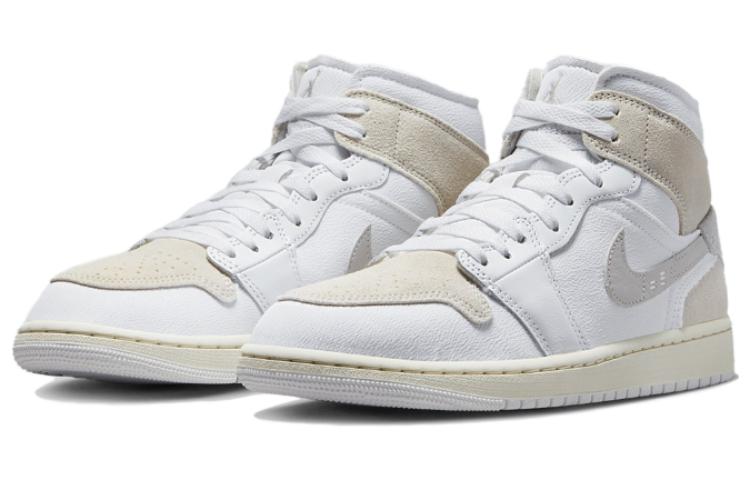 Air Jordan 1 Mid SE Craft 'Inside Out White Grey' DM9652-120
