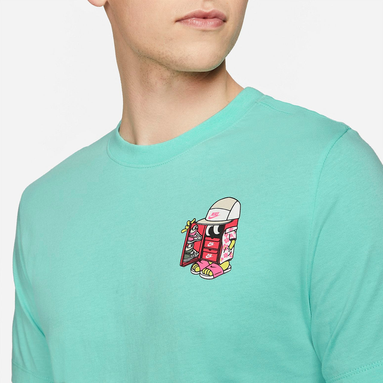 Nike Hawaii Aloha T-shirt 'Mint Green ' DD1261-307