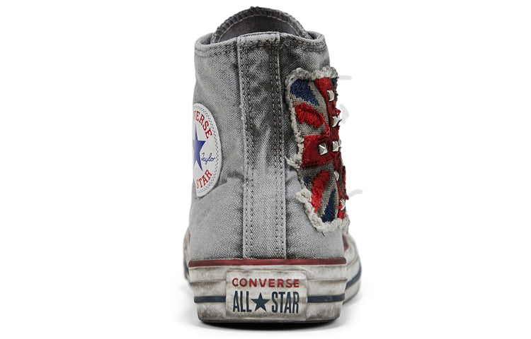 Converse Distressed Uk Flag Chuck Taylor All Star High Top 167388C