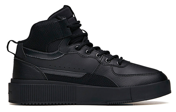 (WMNS) ANTA Life Series Sneakers High 'Black' 922138011-5
