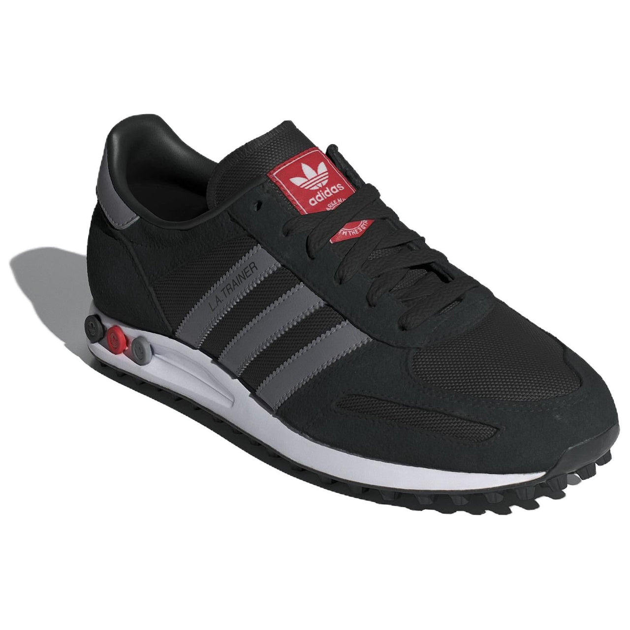 adidas LA Trainer 'Black Grey Scarlet' IG1750