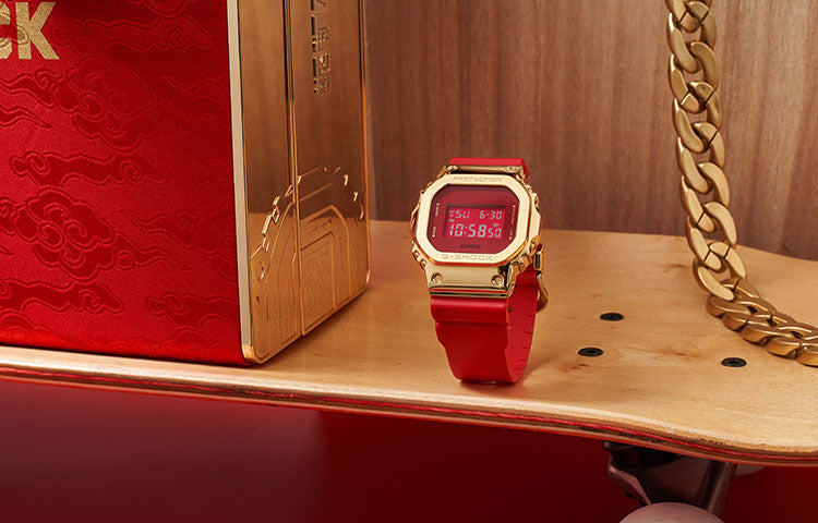 CASIO G-Shock Square 'Red' GM-5600CX-4PFN
