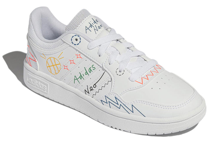 (WMNS) adidas Hoops 3.0 Shoes 'White Muti-Color' HP3164