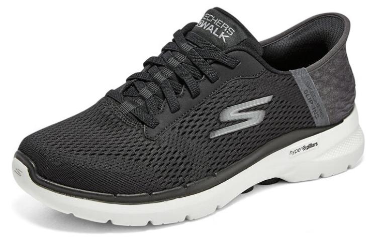 Skechers Go Walk 6 Slip Ins 'Black' 216279-BLK