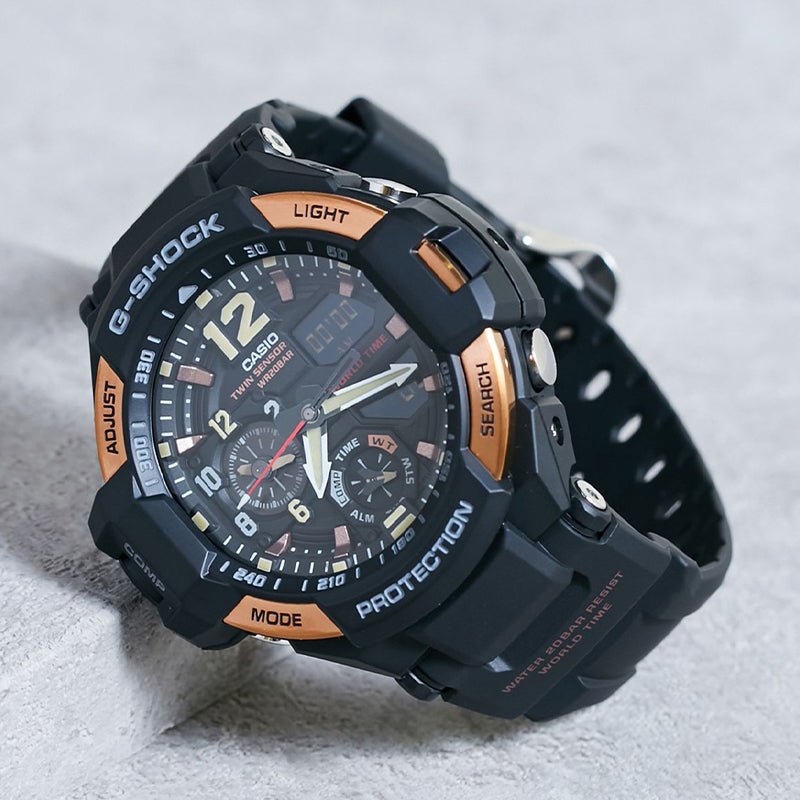 CASIO G-Shock Gravitymaster 'Black' GA-1100RG-1A