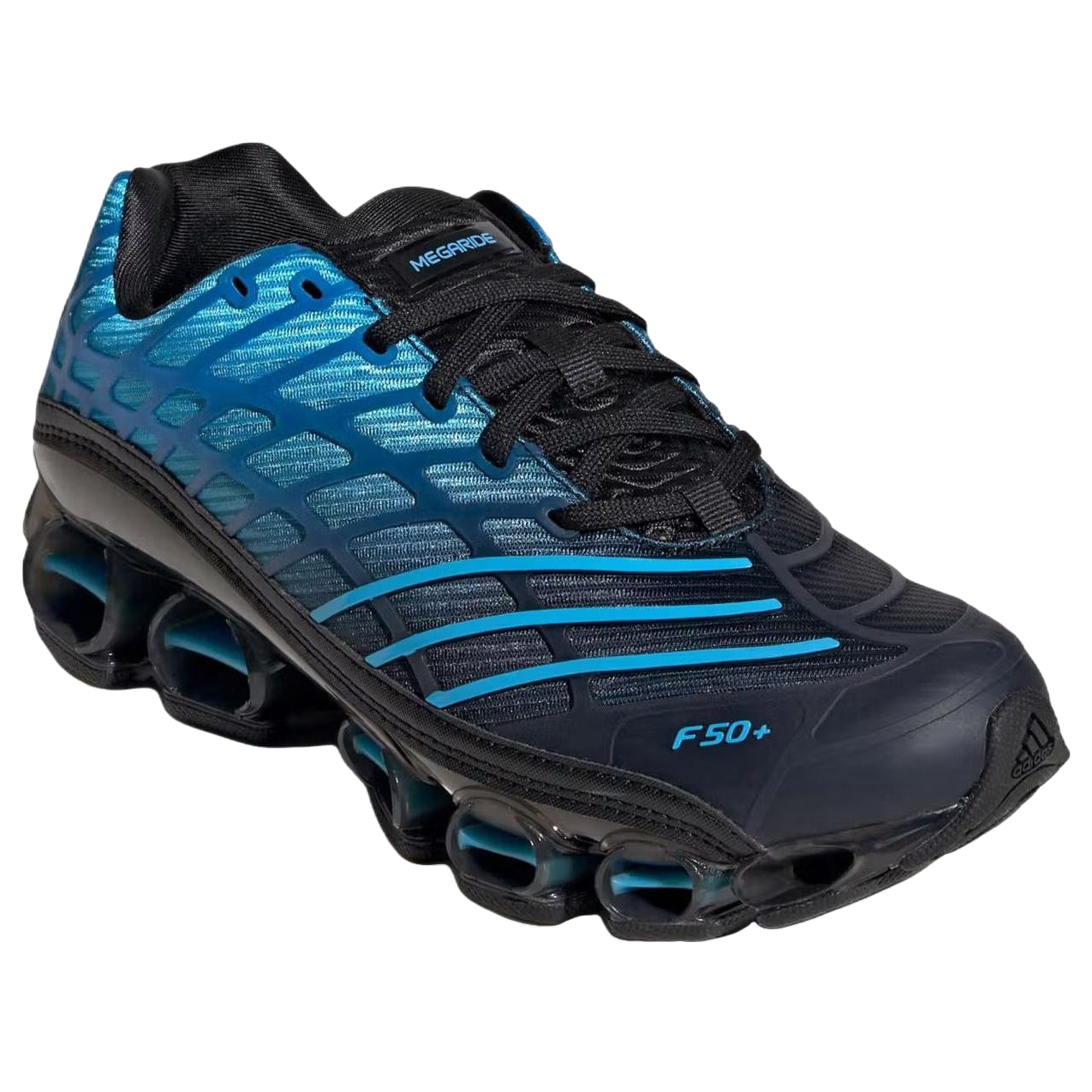 adidas Megaride F50 'Black Lucid Aquamarine' KJ4419