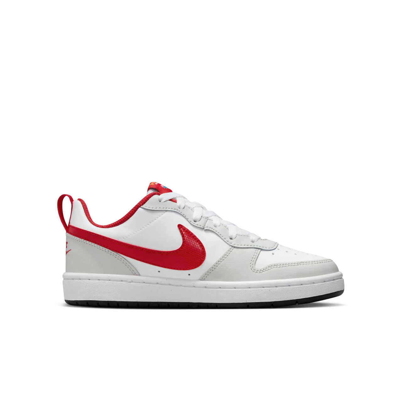 (GS) Nike Court Borough Low Recraft 'Photon Dust University Red' FZ5525-161