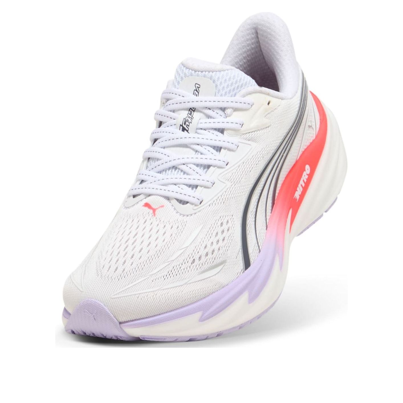 (WMNS) PUMA Velocity Nitro 5 'White Ultra Red' 312945-05