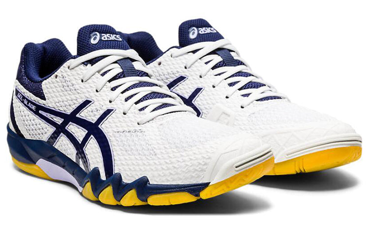 (WMNS) ASICS Gel-Blade 7 'White Blue' 1072A032-101