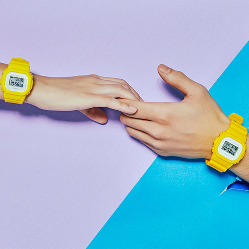 CASIO G-Shock Square 'Yellow' DW-5600CU-9