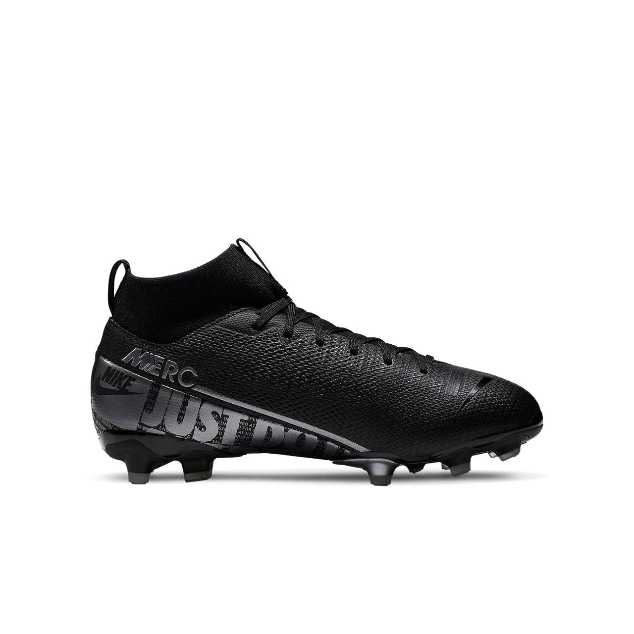 (GS) Nike JR Mercurial Superfly 7 Academy FG/MG 'Black Grey' AT8120-001