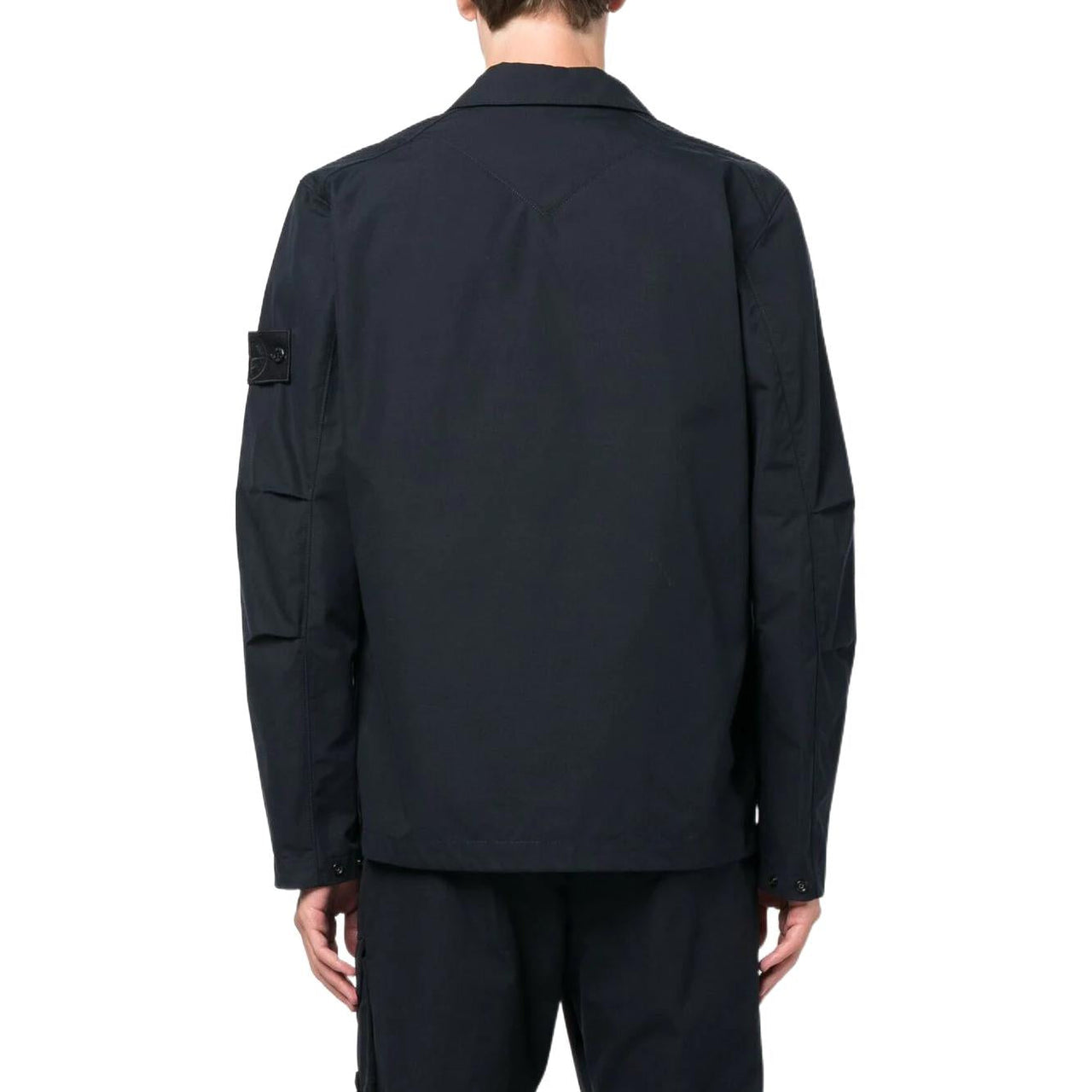 STONE ISLAND Ghost Overshirt 'Navy' 7715116F1-V0020