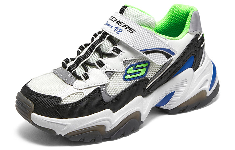 (GS) Skechers Stamina V2 'White Black Green' 405244L-WBLM