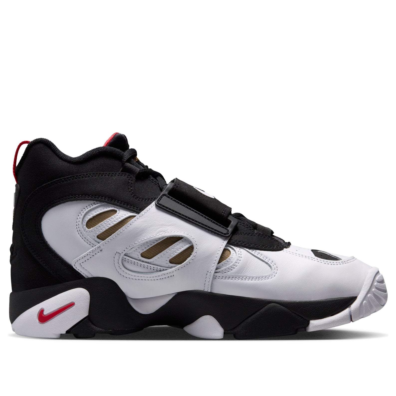 Nike Air Diamond Turf 2 49Ers 'Black White Metallic Gold Varsity Red' II7080-001